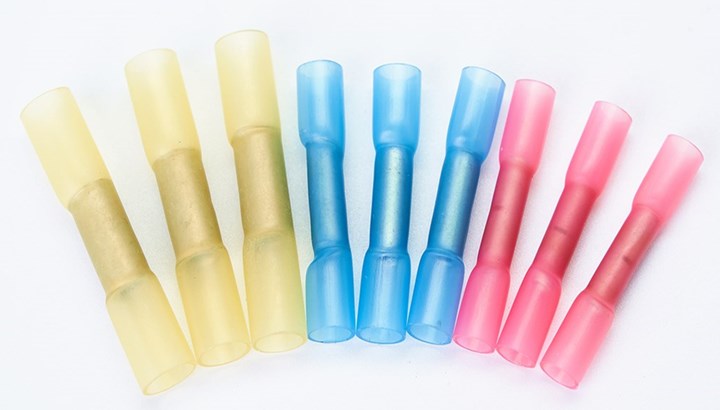 Heat shrinkable crimp splice