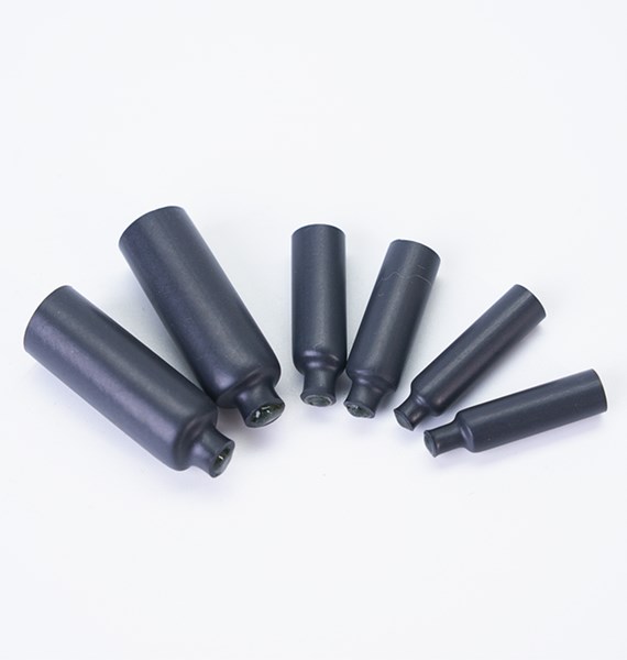 Adhesive lined Mini Heat Shrink Cap