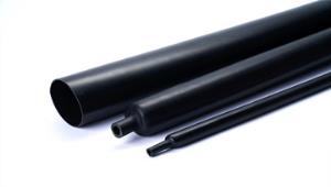 Cutting heat shrink tubing 